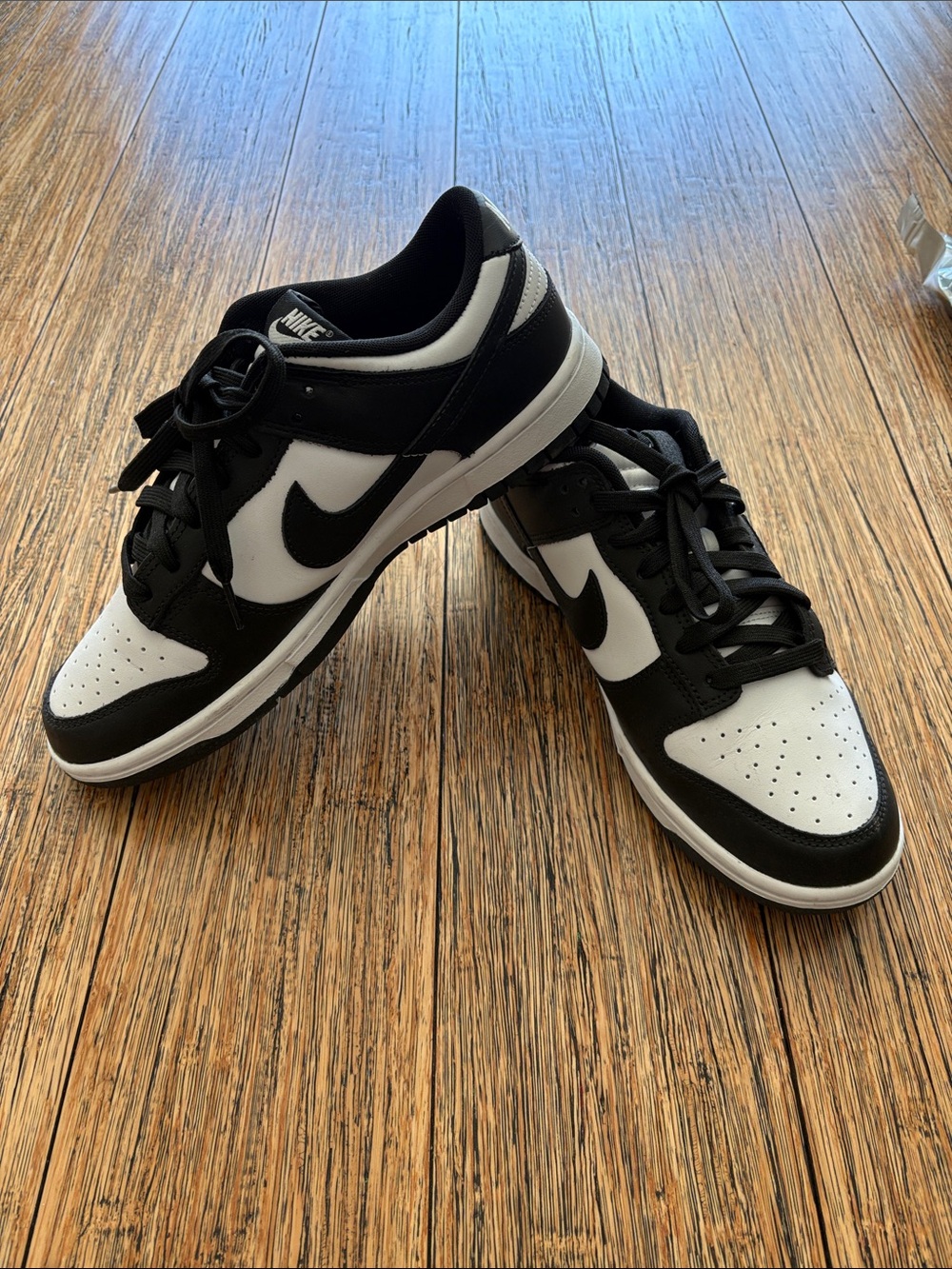Nike White/Black Dunk Low Retro Mens 8.5 Women’s 10